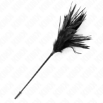 KINK - PLUSIEURS PLUMES DE CHATOUILLES NOIRES 45 CM – Image 3