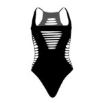 LEG AVENUE - BODY STRING RACERBACK NOIR – Image 5