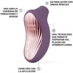 LELO - MASSEUR CLITORAL SONIQUE SONA 3 CRUISE PRUNE – Image 4