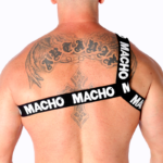 MACHO - HARNAIS ROMAIN BLANC L/XL – Image 4