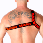 MACHO - HARNAIS ROMAIN ROUGE S/M – Image 4