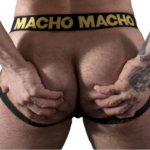 MACHO - MX25AC JOCK JAUNE CUIR XL – Image 2