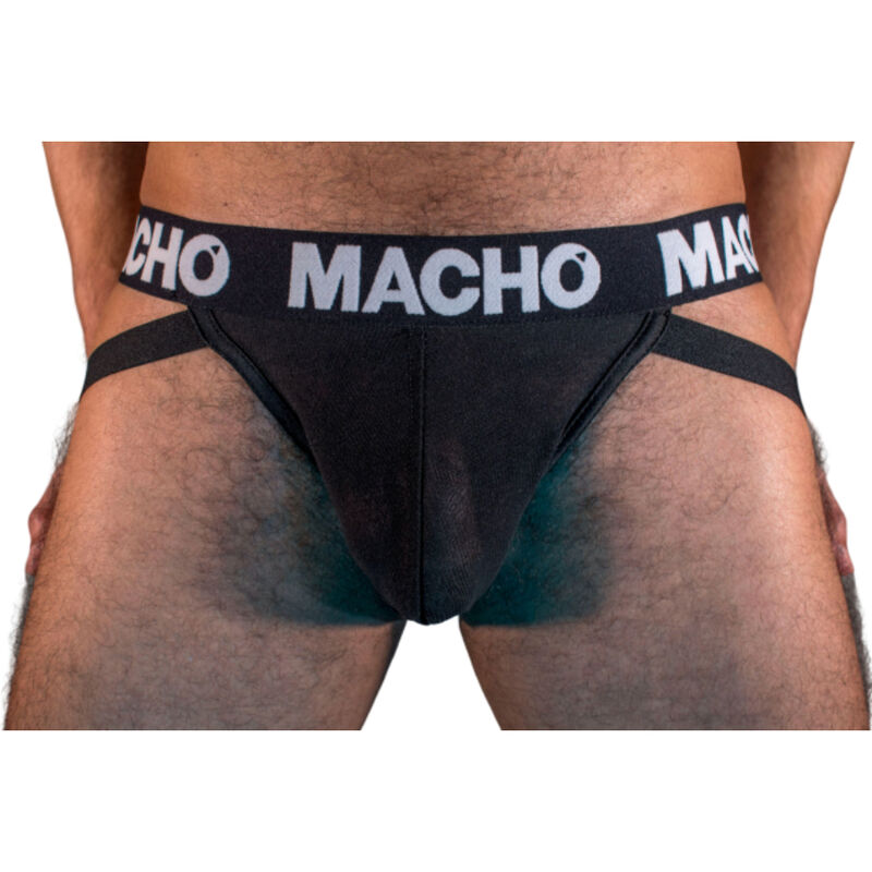MACHO - MX25NN JOCK NOIR TAILLE L MACHO - MX25NN JOCK NOIR TAILLE L – Image 1