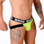 MACHO - MX28FA JOCK JAUNE XL – Image 2