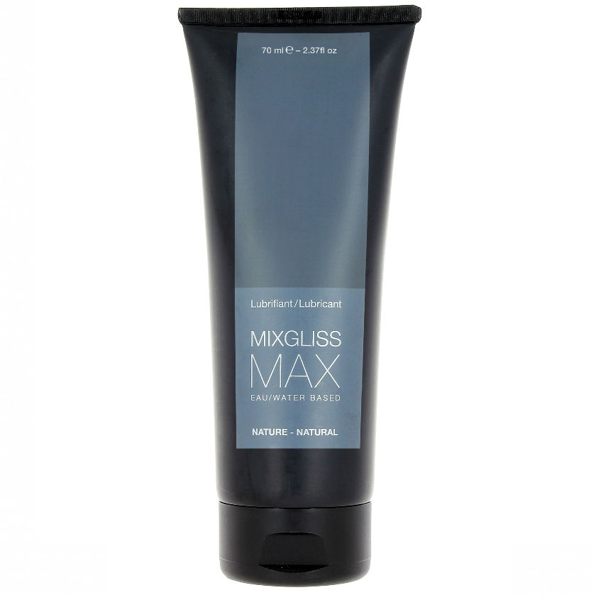 MIXGLISS - LUBRIFIANT ANAL NATUREL BASE D'EAU MAX 70 ML MIXGLISS - LUBRIFIANT ANAL NATUREL BASE D'EAU MAX 70 ML – Image 1