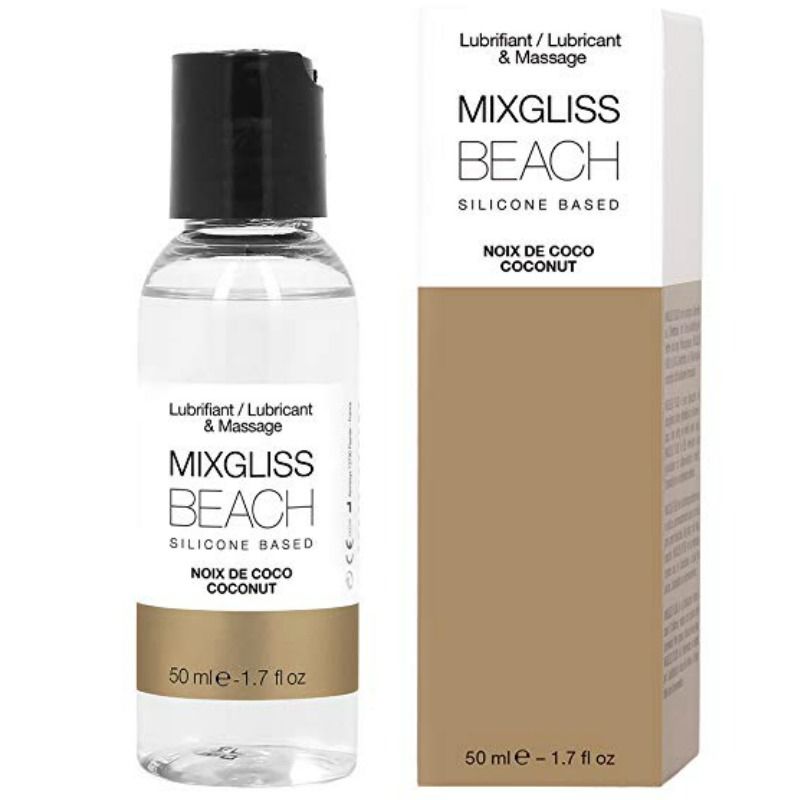 MIXGLISS - LUBRIFIANT SILICONE PLAGE 50 ML MIXGLISS - LUBRIFIANT SILICONE PLAGE 50 ML – Image 1