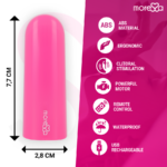 MORESSA - NIX VIBRATEUR TÉLÉCOMMANDE ROSE – Image 4