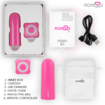 MORESSA - NIX VIBRATEUR TÉLÉCOMMANDE ROSE – Image 6
