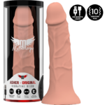 MYTHOLOGY - ASHER ORIGINAL DILDO S - VIBRATEUR COMPATIBLE AVEC LA TECHNOLOGIE SANS FIL WATCHME