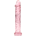 NEBULA SERIES BY IBIZA - MODÈLE 12 GODE EN VERRE BOROSILICATE ROSE 17 CM -O- 3.5 CM – Image 5