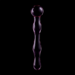 NEBULA SERIES BY IBIZA - MODÈLE 13 GODE EN VERRE BOROSILICATE ROSE 18 CM -O- 3.5 CM – Image 7
