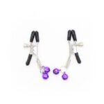 OHMAMA FETISH - Pinces à tétons AVEC CLOCHE LILAS – Image 2