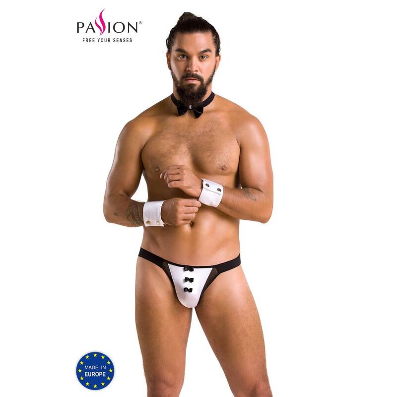 PASSION - 036 SLIP ALFROJO NOIR L/XL PASSION - 036 SLIP ALFROJO NOIR L/XL – Image 1