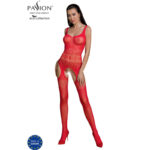 PASSION - BODYSTOCKING ECO COLLECTION ECO BS005 ROUGE