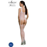 PASSION - BODYSTOCKING ECO COLLECTION ECO BS007 BLANC – Image 2