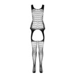 PASSION - BS 104 BODYSTOCKING BLANC TAILLE UNIQUE – Image 3