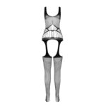 PASSION - BS 106 BODYSTOCKING ROUGE TAILLE UNIQUE – Image 3