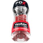 PDX ELITE - STROKER VIEWTUBE 2 SPIRALE COMPRESSION TRANSPARENT – Image 2