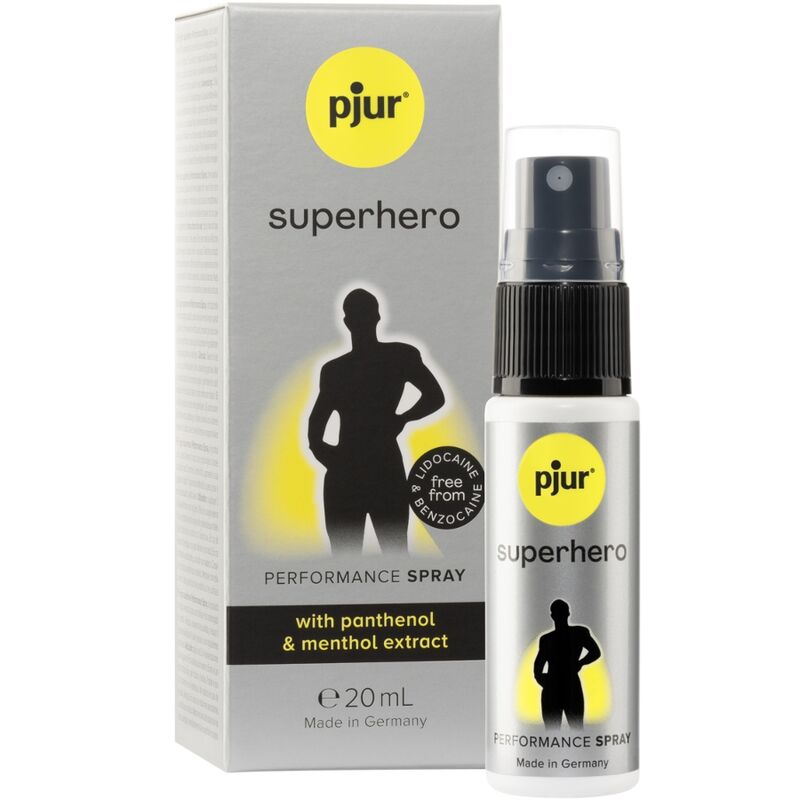 PJUR - SUPERHÉROS PERFORMANCE SPRAY RETARDANT 20 ML PJUR - SUPERHÉROS PERFORMANCE SPRAY RETARDANT 20 ML – Image 1