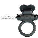 PRETTY LOVE - BAGUE VIBRANTE DEBONAIRE LAPIN 10 VIBRATIONS NOIRE – Image 5