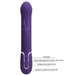 PRETTY LOVE - COALE VIBRATEUR  RABBIT 4 EN 1 VIOLET – Image 8