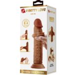PRETTY LOVE - GODE RÉALISTE KEON 21 CM MARRON – Image 7