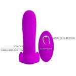 PRETTY LOVE - MASSEUR & VIBRATEUR 12 VIBRATIONS TÉLÉCOMMANDE VIOLET – Image 7