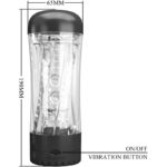 PRETTY LOVE - MASTURBATEUR HOMME TAMARA VIBRATEUR MULTI-VITESSES NOIR – Image 4