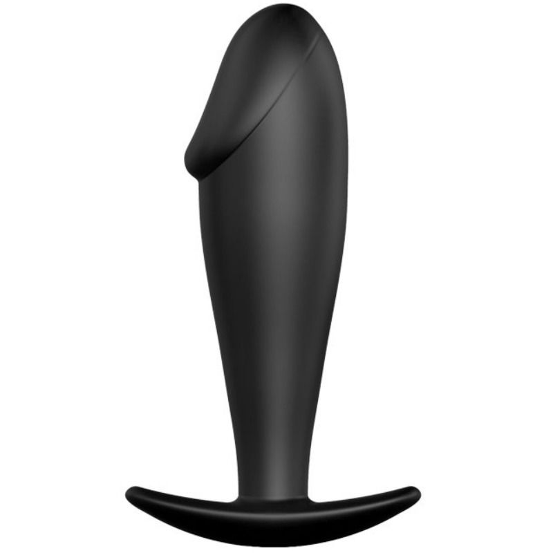 PRETTY LOVE - PLUG ANAL FORME DE PÉNIS EN SILICONE NOIR PRETTY LOVE - PLUG ANAL FORME DE PÉNIS EN SILICONE NOIR – Image 1