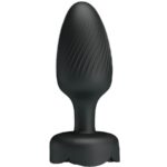PRETTY LOVE - PLUG ANAL VARIAN AVEC LUMIÈRE LED NOIR 10,8 CM – Image 4