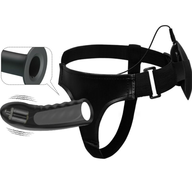 PRETTY LOVE - SANGLE MARVIN AVEC VIBRATION ET GODE CREUX PRETTY LOVE - SANGLE MARVIN AVEC VIBRATION ET GODE CREUX – Image 1