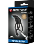 PRETTY LOVE - SETH DOUBLE ANNEAU VIBRANT LAPIN 7 VIBRATIONS NOIR – Image 9