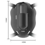 PRETTY LOVE - STRAP ON AVEC BALLE VIBRANTE CARTER – Image 3