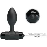 PRETTY LOVE - VIBRA BUTT 10 VIBRATIONS PLUG ANAL NOIR – Image 5