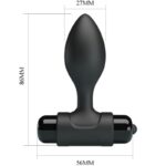 PRETTY LOVE - VIBRA BUTT 10 VIBRATIONS PLUG ANAL NOIR – Image 7
