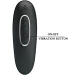 PRETTY LOVE - VIBRATEUR ANAL CORBAN 10 VIBRATIONS NOIR – Image 9