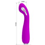 PRETTY LOVE - VIBRATEUR ÉLECTROCHOC RECHARGEABLE HECTOR-IMPERMÉABLE VIOLET – Image 5