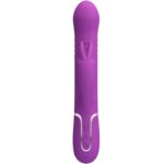 PRETTY LOVE - VIBRATEUR LAPIN MULTIFONCTION COALE 4 EN 1 VIOLET – Image 2