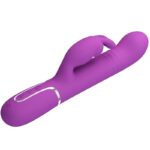 PRETTY LOVE - VIBRATEUR LAPIN MULTIFONCTION COALE 4 EN 1 VIOLET – Image 3
