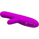 PRETTY LOVE - VIBRATEUR MULTIFONCTION ANGELIQUE + STIMULATEUR DE CLITORIS VIOLET – Image 2