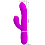 PRETTY LOVE - VIBRATEUR MULTIFONCTION G-SPOT FUCHSIA – Image 2
