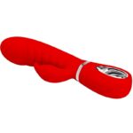 PRETTY LOVE - VIBRATEUR MULTIFONCTION G-SPOT PRESCOTT ROUGE – Image 3