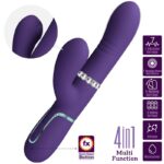 PRETTY LOVE - VIBRATEUR MULTIFONCTION G-SPOT VIOLET – Image 3