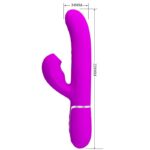 PRETTY LOVE - VIBRATEUR POINT G MULTIFONCTION 3 EN 1 PERLITA VIOLET – Image 7
