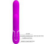 PRETTY LOVE - VIBRATEUR POINT G MULTIFONCTION 3 EN 1 PERLITA VIOLET – Image 8