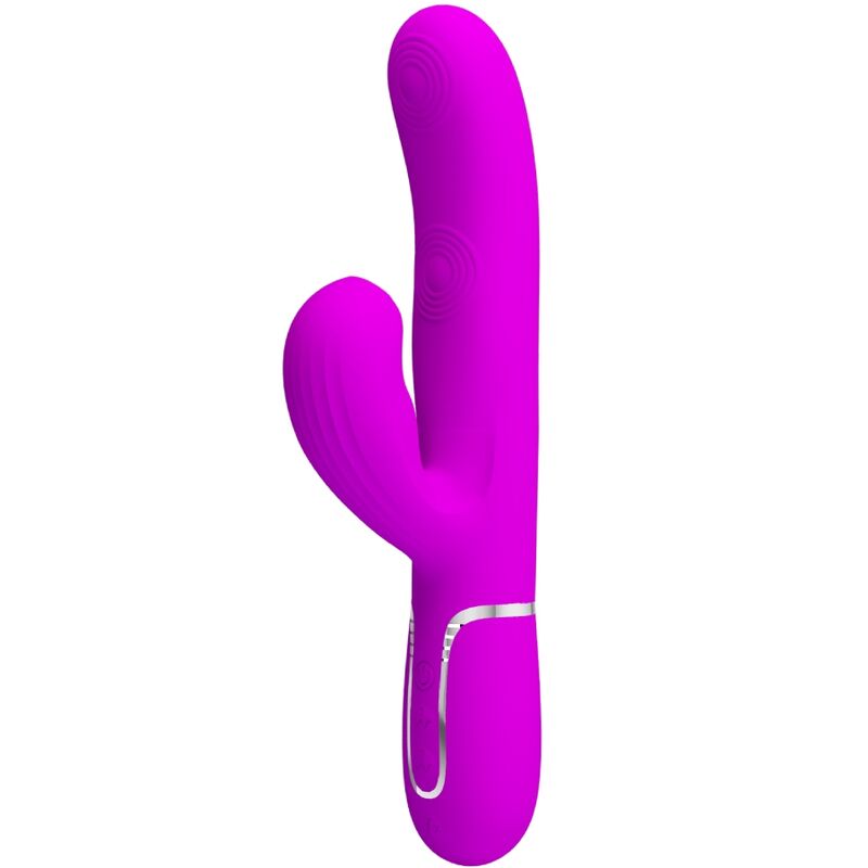 PRETTY LOVE - VIBRATEUR POINT G MULTIFONCTION 3 EN 1 PERLITA VIOLET PRETTY LOVE - VIBRATEUR POINT G MULTIFONCTION 3 EN 1 PERLITA VIOLET – Image 1