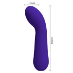 PRETTY LOVE - VIBRATEUR RECHARGEABLE FAUN VIOLET – Image 5