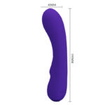 PRETTY LOVE - VIBRATEUR RECHARGEABLE PRESCOTT VIOLET – Image 5