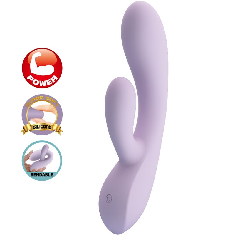 PRETTY LOVE - VIBRATEUR ROSOLYN RABBIT 10 VIBRATIONS VIOLET PRETTY LOVE - VIBRATEUR ROSOLYN RABBIT 10 VIBRATIONS VIOLET – Image 1
