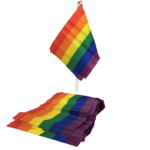 PRIDE - PETITE BANNIÈRE DRAPEAU LGBT